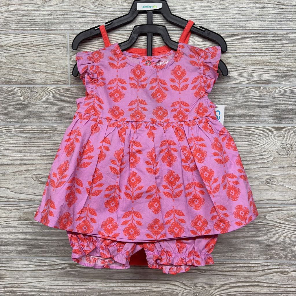 NEW 3 Pc Outfit Flowers 24M