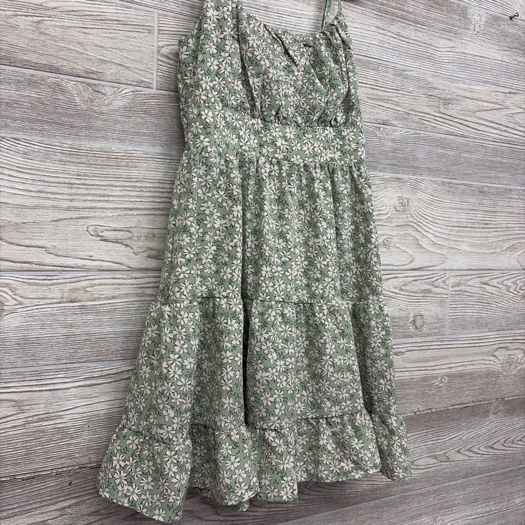Sleeveless Smocked Dress Flowers 12