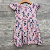 Ruffle Sleeve Dress Minnie Mouse 5t