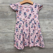 Ruffle Sleeve Dress Minnie Mouse 5t