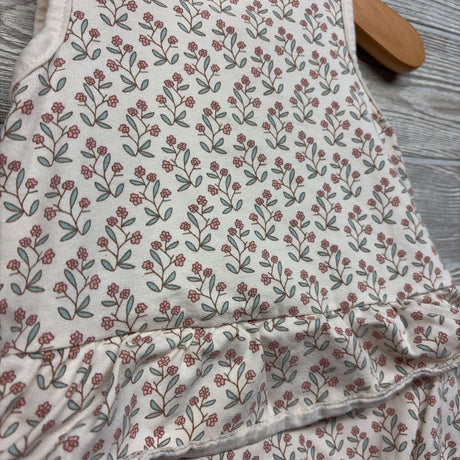 Tank Ruffle Romper Flowers 9M