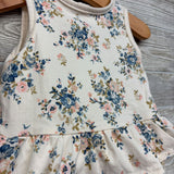Tank Ruffle Romper Flowers 9M