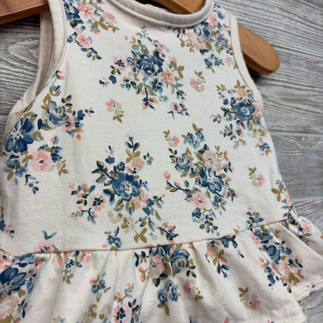 Tank Ruffle Romper Flowers 9M
