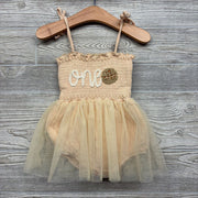 Tank Smocked Tulle Dress One 12-18M