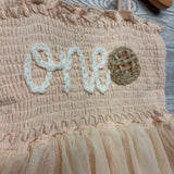 Tank Smocked Tulle Dress One 12-18M