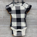 Nw/oT 3 Pk Bodysuits Go Wild Deer Buffalo Plaid NB
