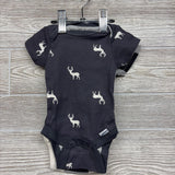 Nw/oT 3 Pk Bodysuits Go Wild Deer Buffalo Plaid NB