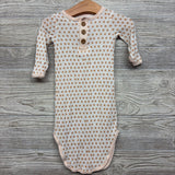 LS Modal PJ Gown Flowers NB