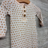 LS Modal PJ Gown Flowers NB