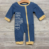 Nw/oT LS Outfit, Hat & No Scratch Mittens Little Brother 3-6M