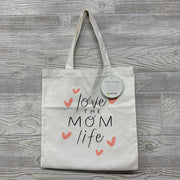 NEW Canvas Bag Love The Mom Life
