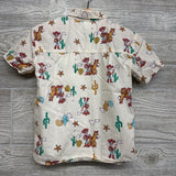 Button Up SS Shirt Characters 3t