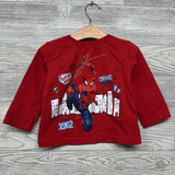 LS Shirt Spider-man Crime Fighter 2t