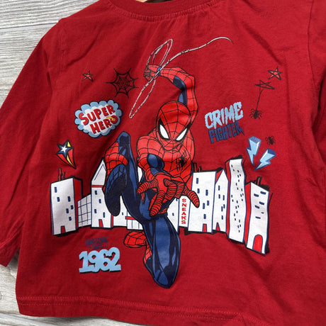 LS Shirt Spider-man Crime Fighter 2t