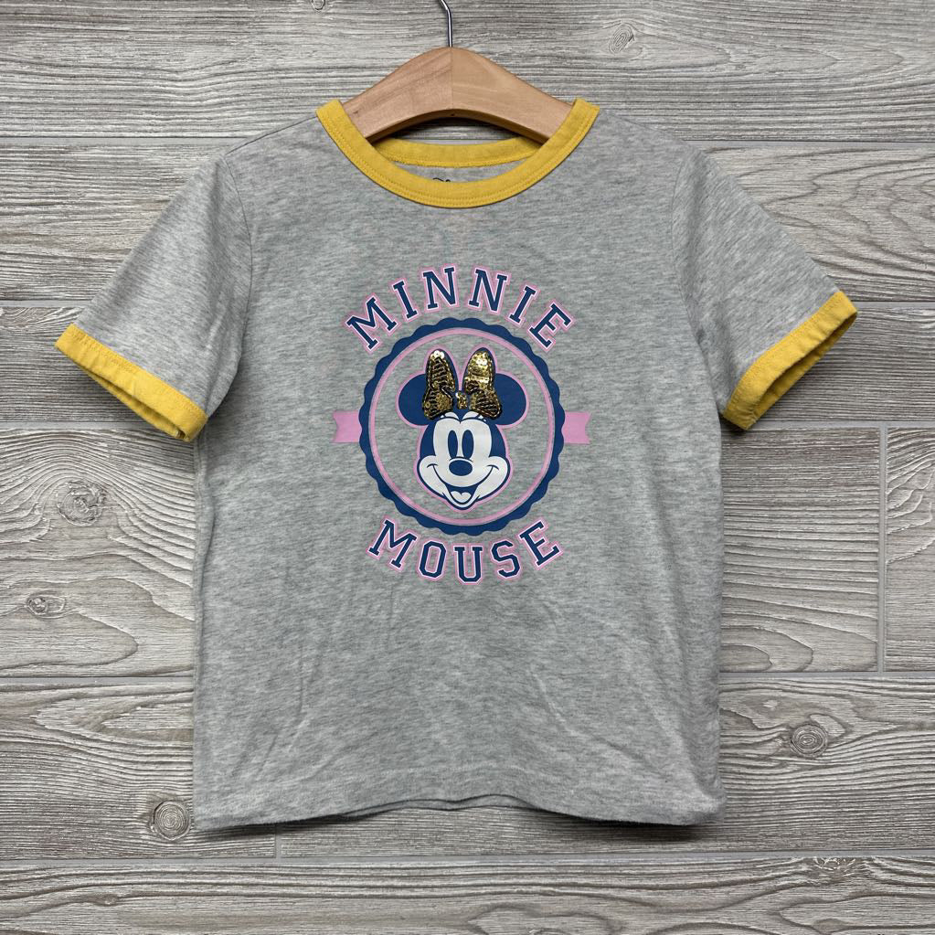 Shirt Minnie Mouse Sequins Bow 5t