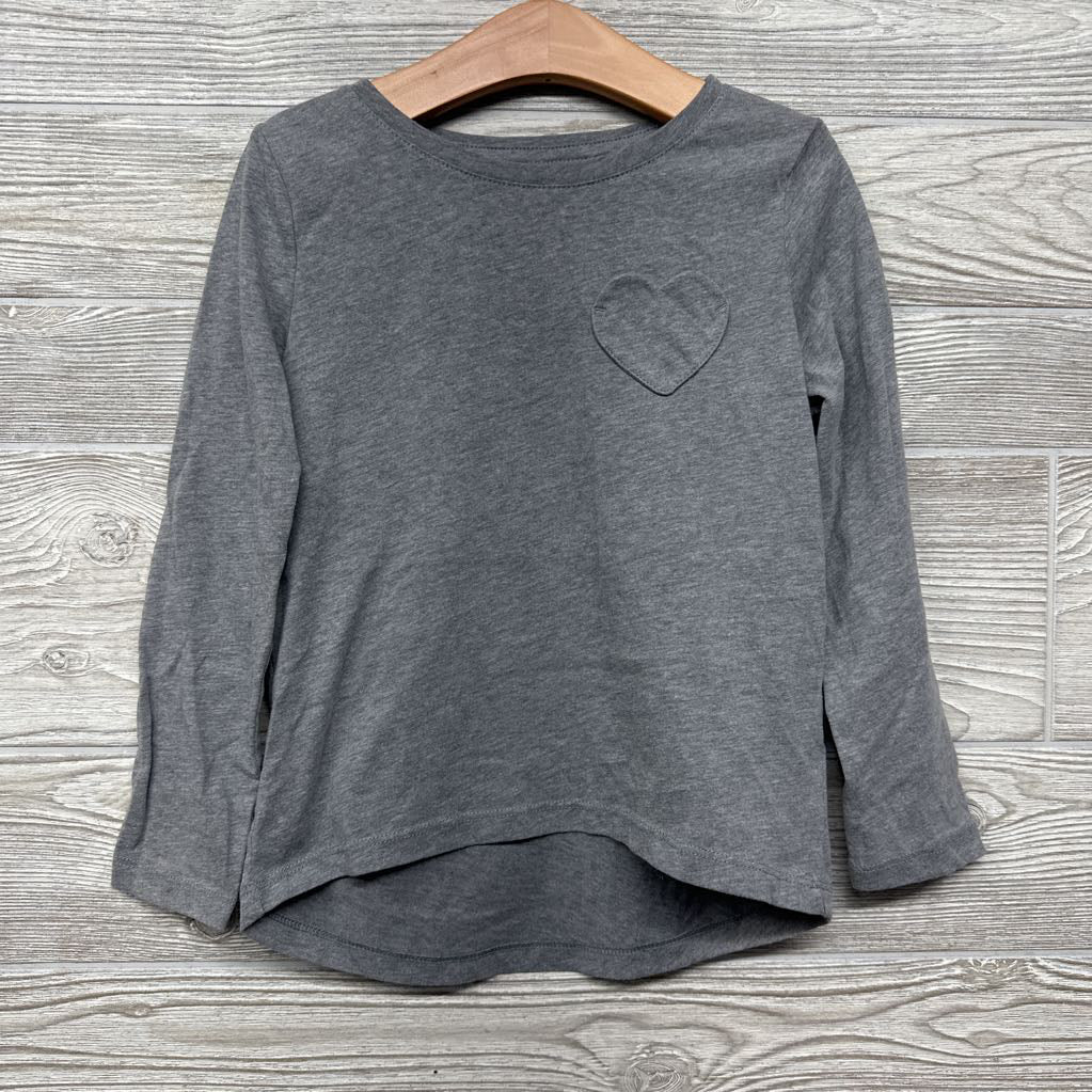 LS Shirt Heart Pocket 6-7