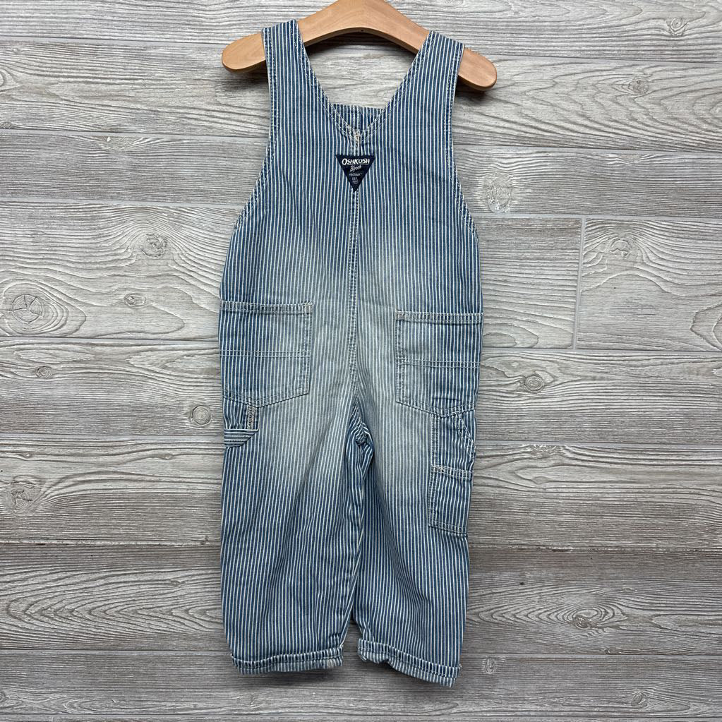 Overalls Striped 3t