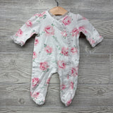 Snap Front Outfit Ruffles & Flowers 3M