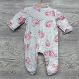 Snap Front Outfit Ruffles & Flowers 3M