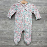 Snap Front Outfit Ruffles & Flowers 6M