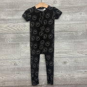 Bamboo Henley Outfit Smiley Faces 18-24M