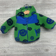 Fleece Jacket Smiley Faces 3-6M