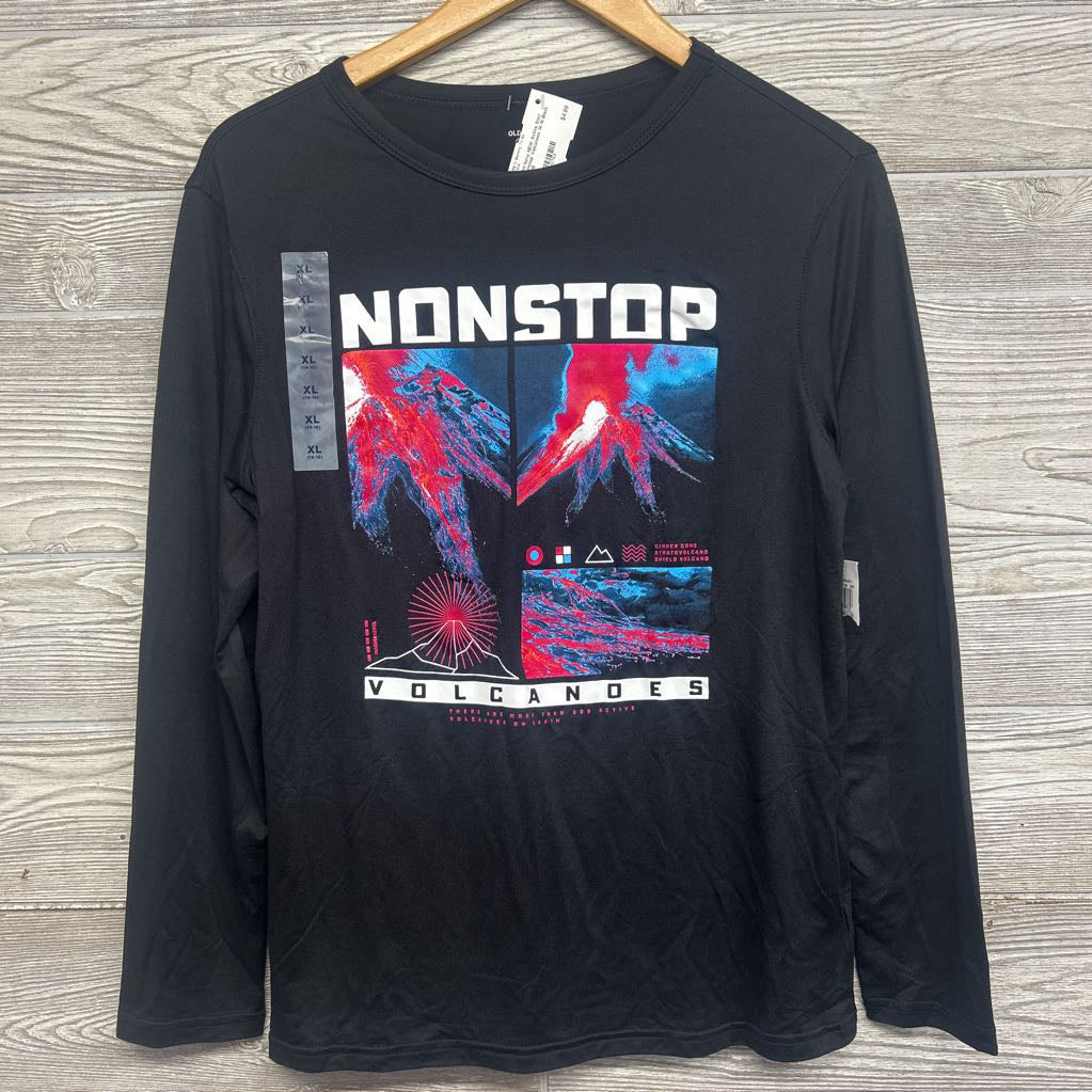 NEW Active Shirt Nonstop Volcanoes 14-16