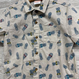 Button Up SS Shirt Pineapples 7