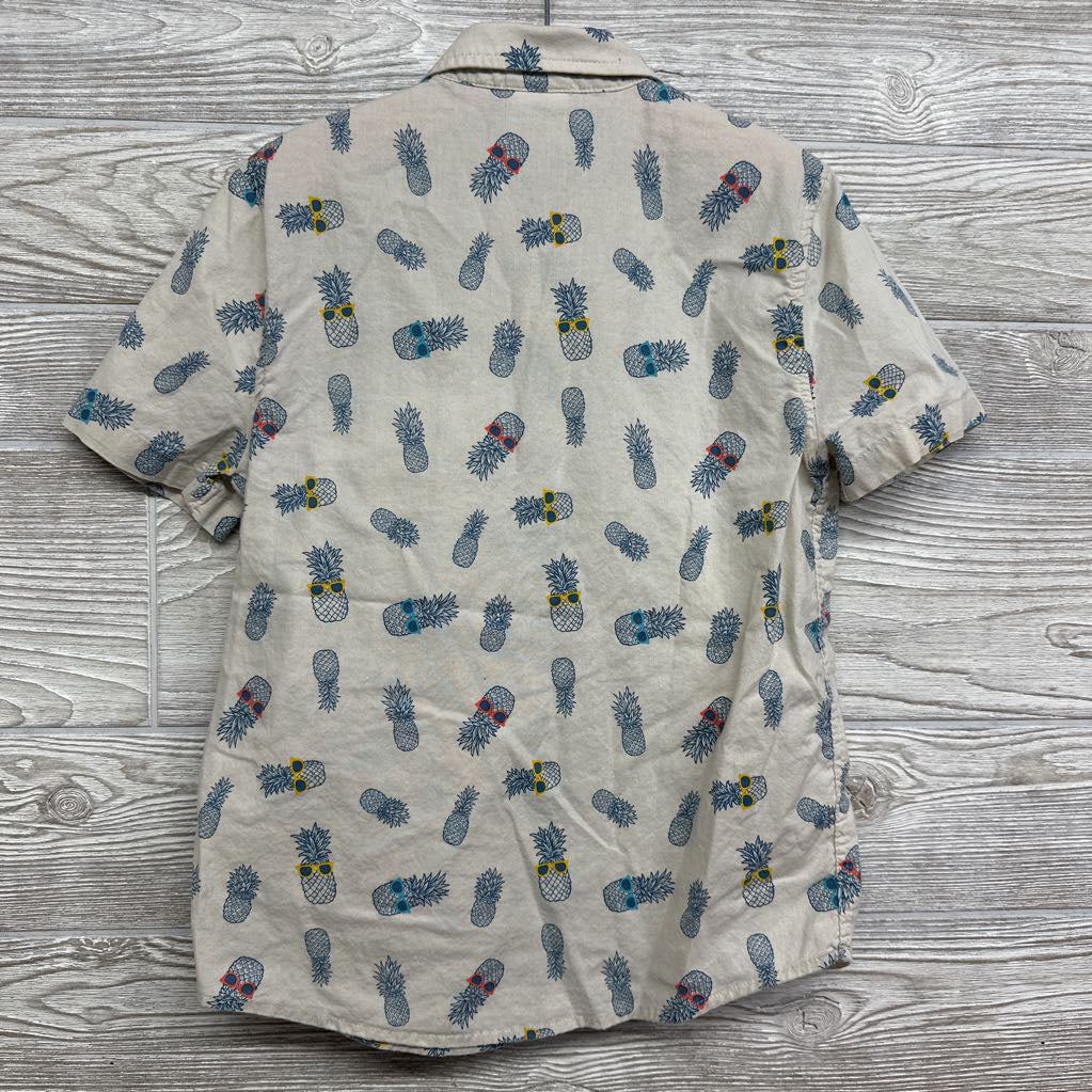 Button Up SS Shirt Pineapples 7