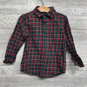 Plaid Button Up Shirt 3t
