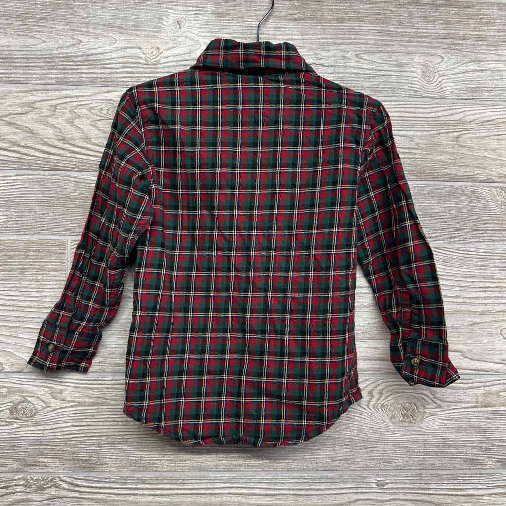 Plaid Button Up Shirt 3t