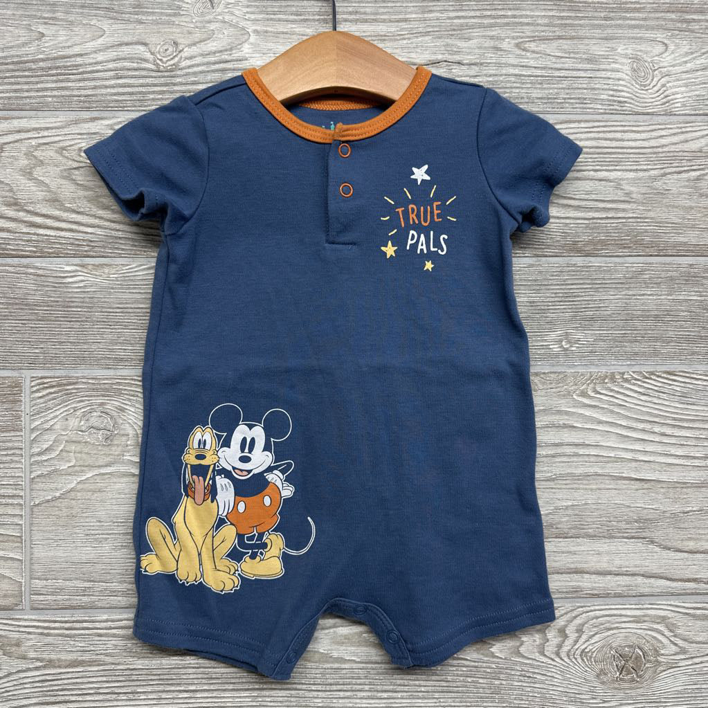 Romper True Pals Mickey & Pluto 3-6M