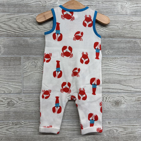 NEW Waffle Knit Henley Outfit Lobsters 3-6M