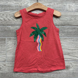 Tank Top Glitter Palm Tree 5t