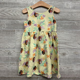 Tank Dress Moana & Flowers 5t