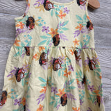 Tank Dress Moana & Flowers 5t