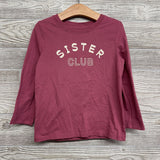 LS Shirt Sister Club 5t