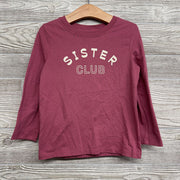 LS Shirt Sister Club 5t