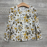 NEW Corduroy Skirtall & LS Shirt Flowers 5t
