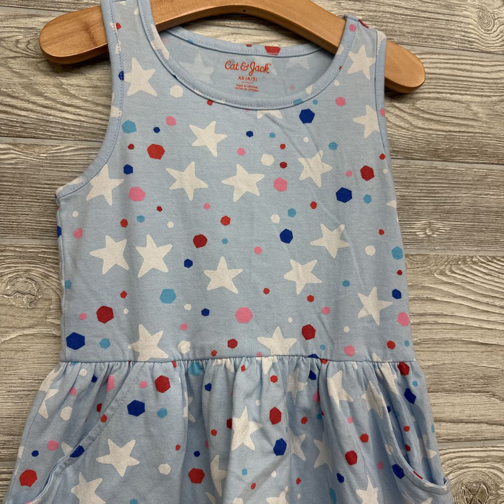 Tank Top Dress Stars 4-5