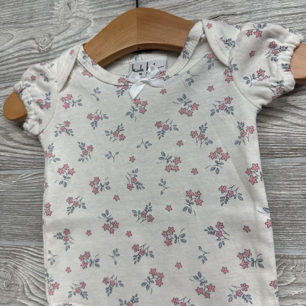 Bodysuit Flowers 0-3M