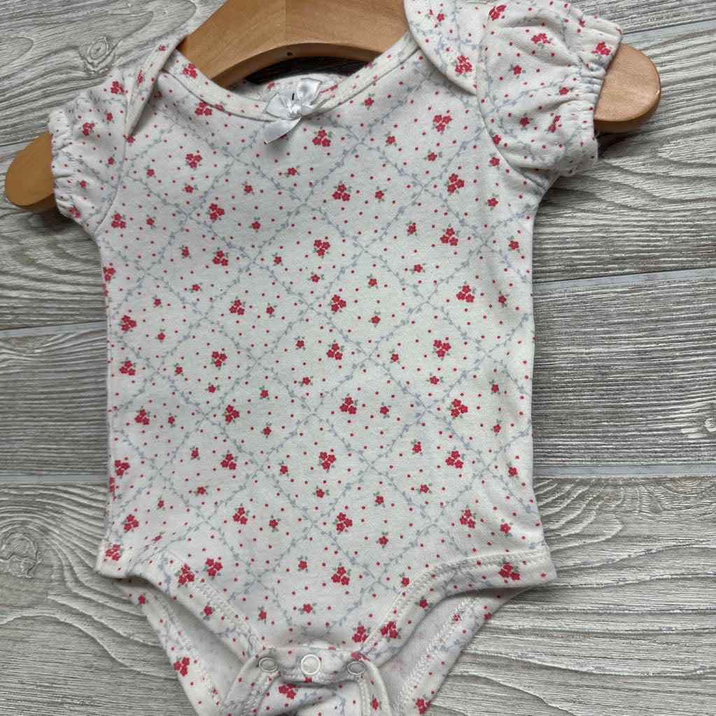 Bodysuit Flowers 0-3M