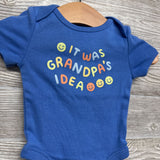 Bodysuit It Was Grandpa's Idea NB