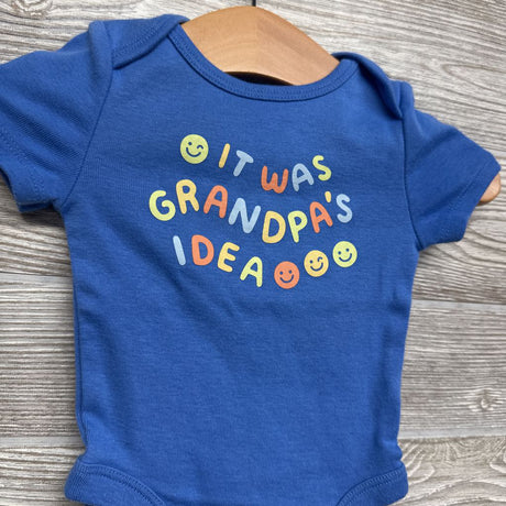Bodysuit It Was Grandpa's Idea NB