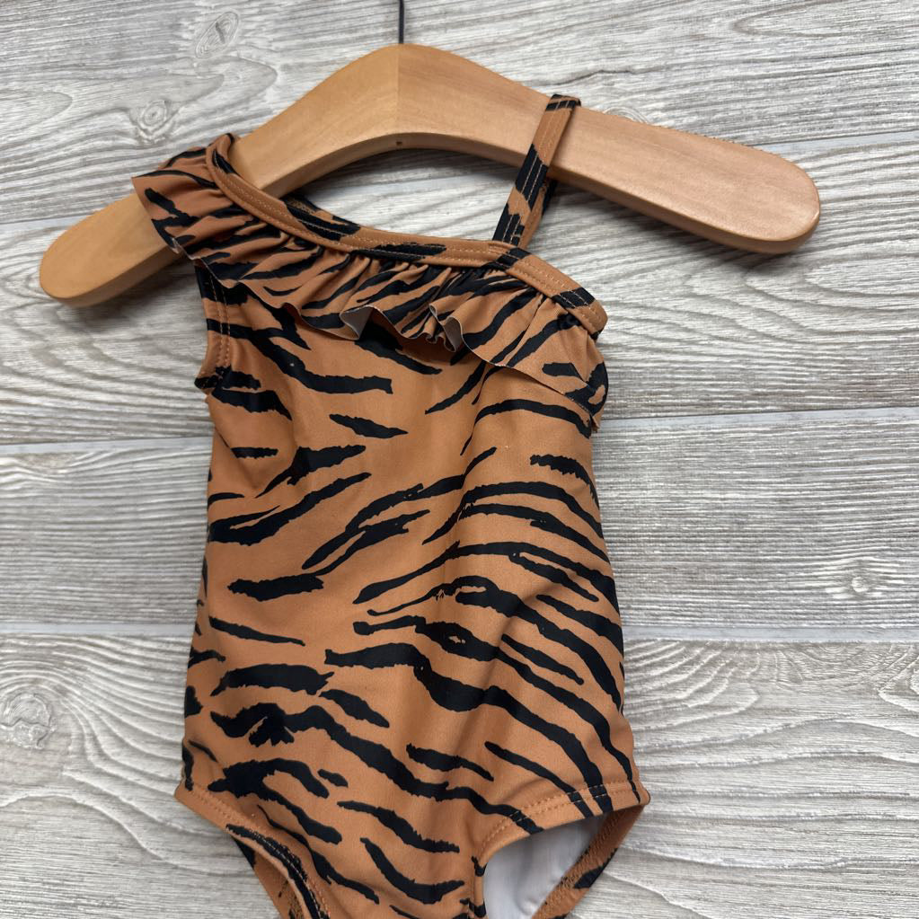 Swimsuit Zebra Print 6M