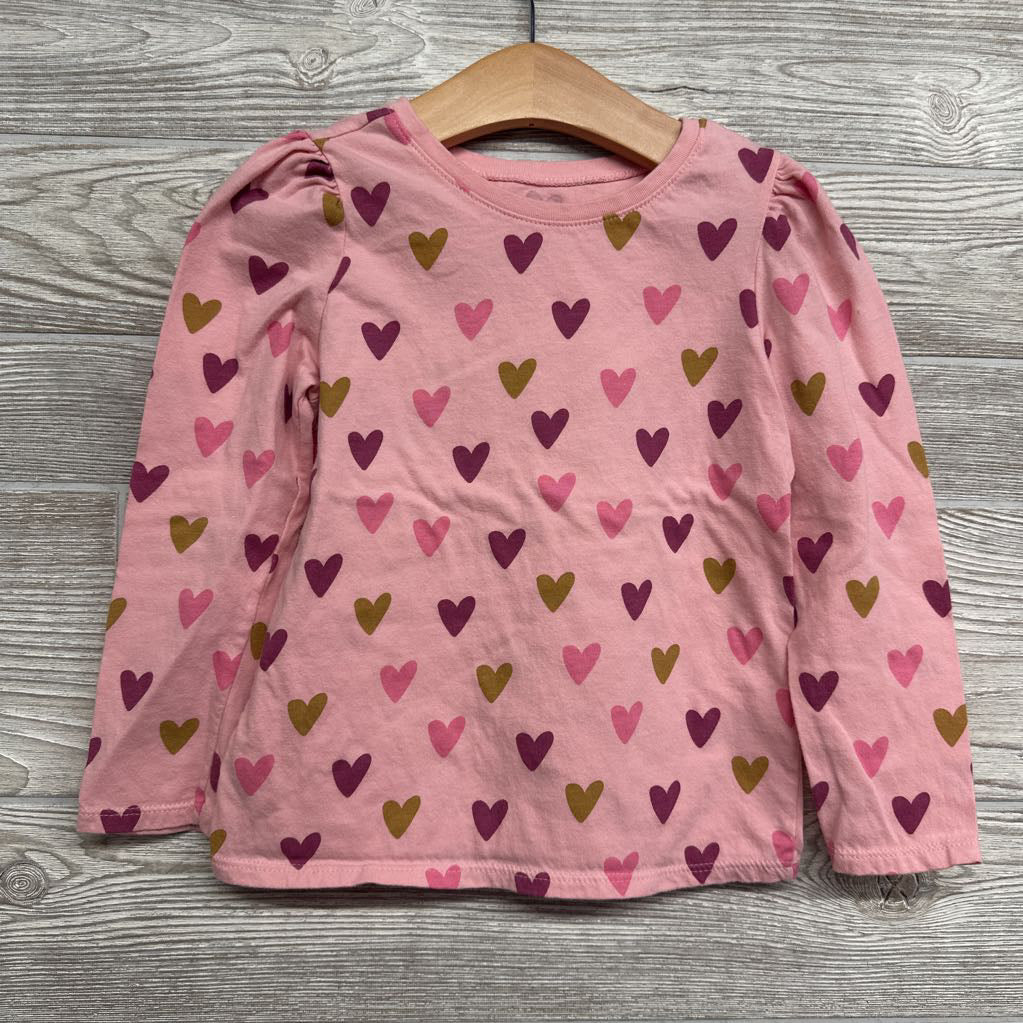 LS Shirt Hearts 4t