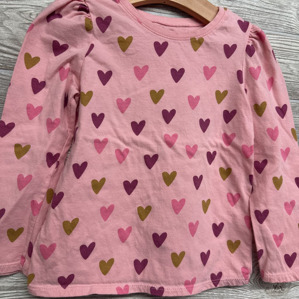 LS Shirt Hearts 4t