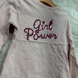 LS Shirt Girl Power 4t