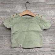 Muslin Shirt Shoulder Buttons 24M