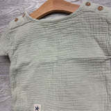 Muslin Shirt Shoulder Buttons 24M